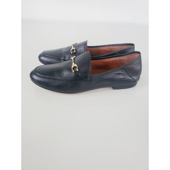 Coach Womens Haley Black Leather Horse Bit Slip-On Loafer Shoes Size 8.5B - Picture 8 of 15